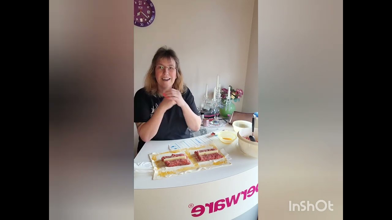 Hackfleisch Päckchen mit der Multi Presse
