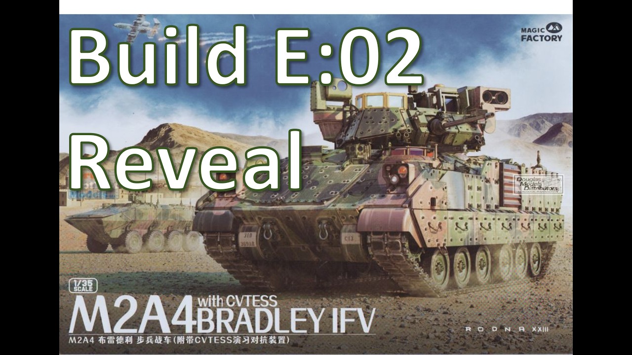 Magic Factory 1/35 M2A4 Bradley - Сборка, эпизод 02. Презентация.