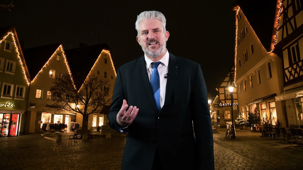Weihnachtsansprache des Ersten Bürgermeisters der Stadt Lauf sowie der Stadtpatronin St. Kunigunde.
