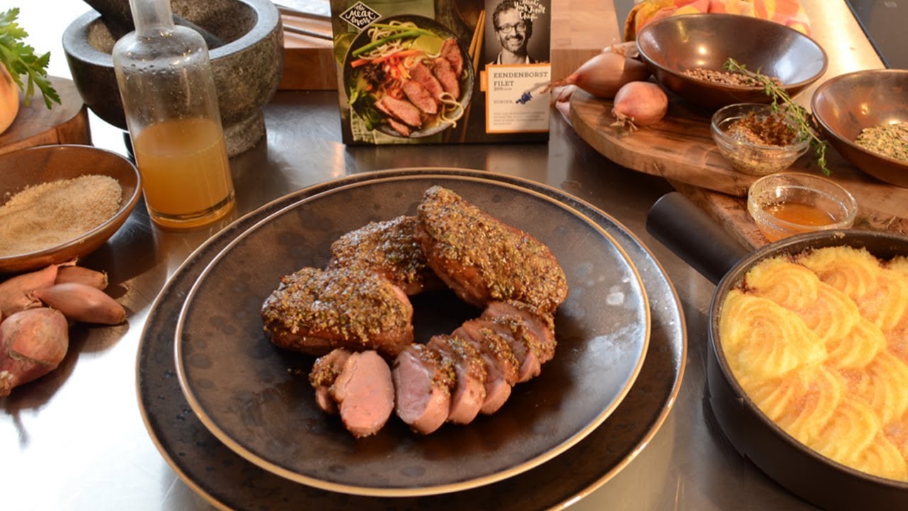 Eendenborst gelakt met honing en specerijen l Jonathan Zandbergen | The Meatlovers