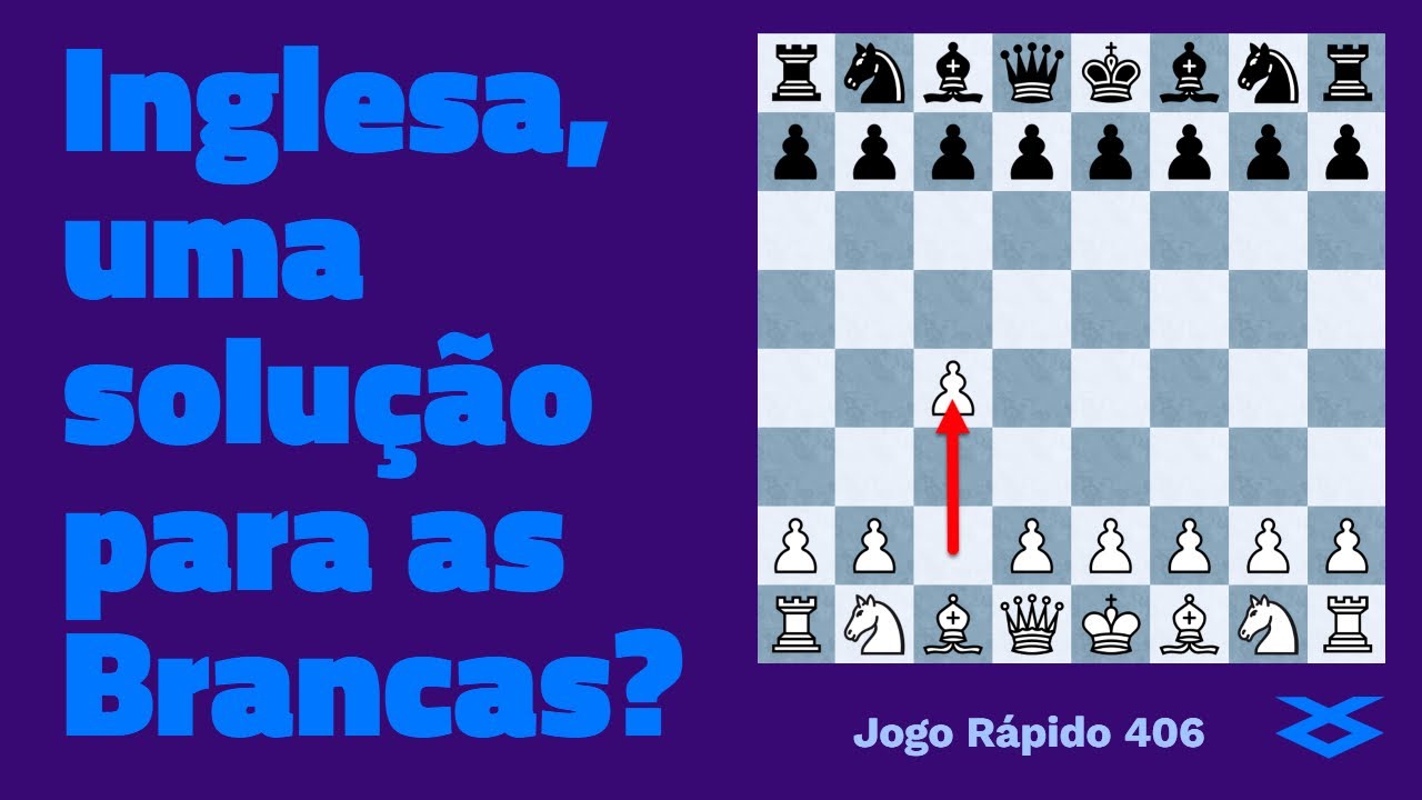 Inglesa, uma solu&ccedil;&atilde;o para as Brancas? | [XadrezValle] Jogo R&aacute;pido 406