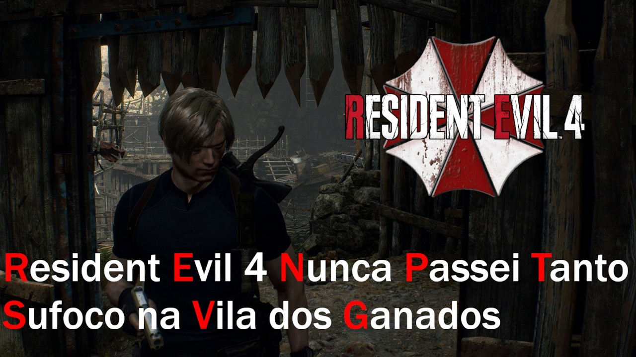 Resident Evil 4 Remake A Vila dos Ganados foi Verdadeira Loucura