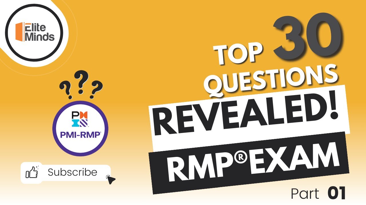 10 Questions you will definitely see in your PMI RMP® Exam - Part III