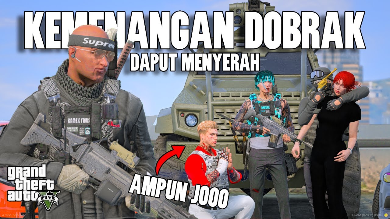 PENY1KSAAN !! DOBRAK MEMBUAT DAPUT TRAUMA BERAT !! - GTA 5 ROLEPLAY