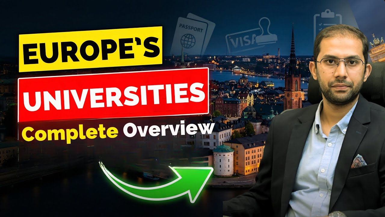 How to Study in Europe 2026 | Complete University & Scholarship Guide