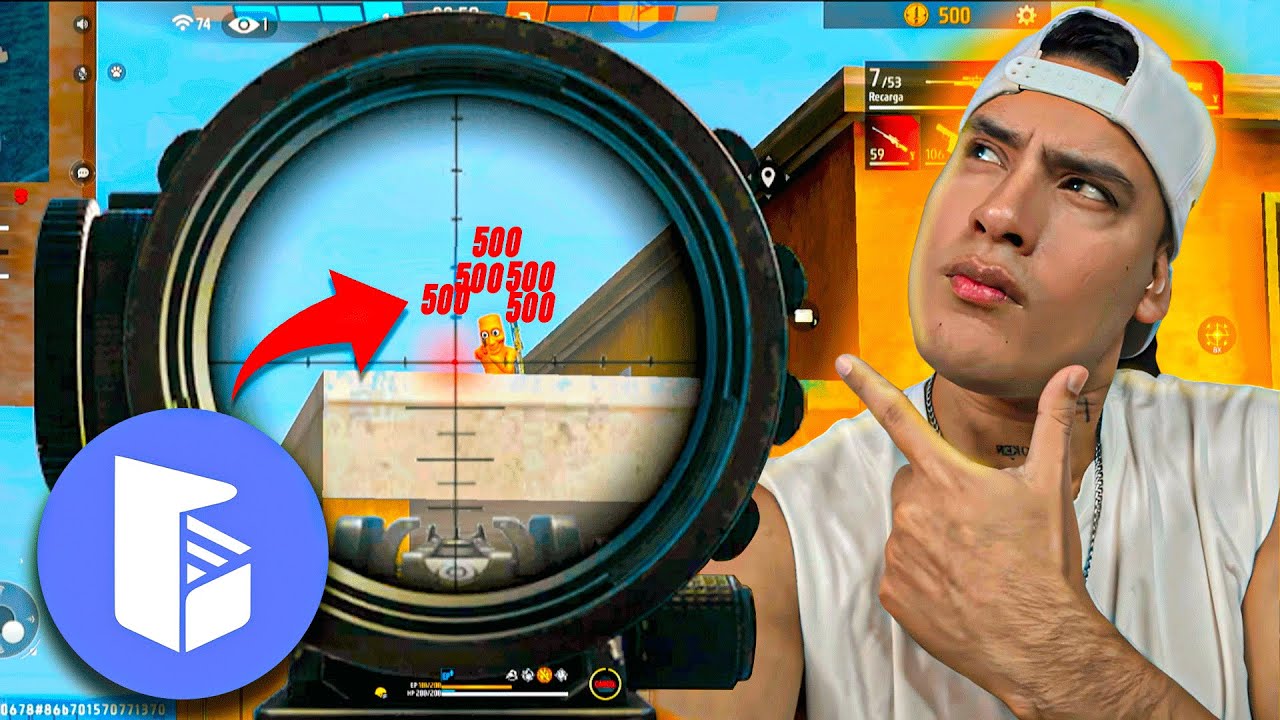 ¿SE PUEDE USAR DOBLE AWM JUGANDO CON MOBILADOR?🤔 GG MOUSE PRO EL MEJOR MOBILADOR😱