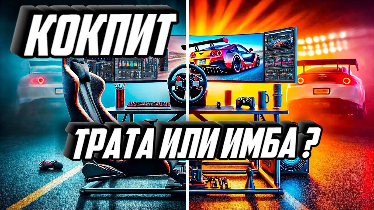 КОКПИТ В SIM RACING &mdash; РОСКОШЬ ИЛИ МАСТХЭВ? Разбираем всё по полочкам!