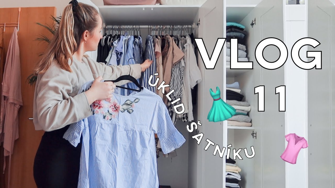 TŘÍDĚNÍ ŠATNÍKU 💁🏼‍♀️ // Jarní úklid