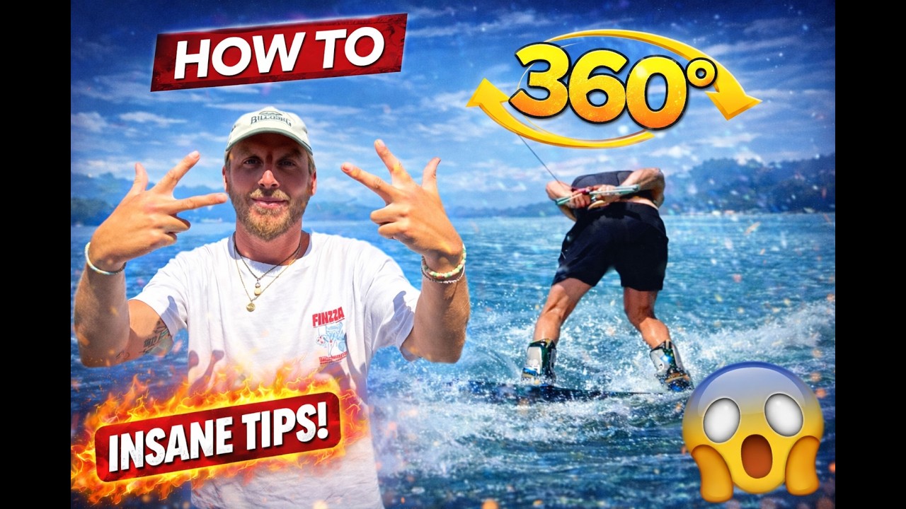 HOW TO (surface) 360 ON A WAKEBOARD