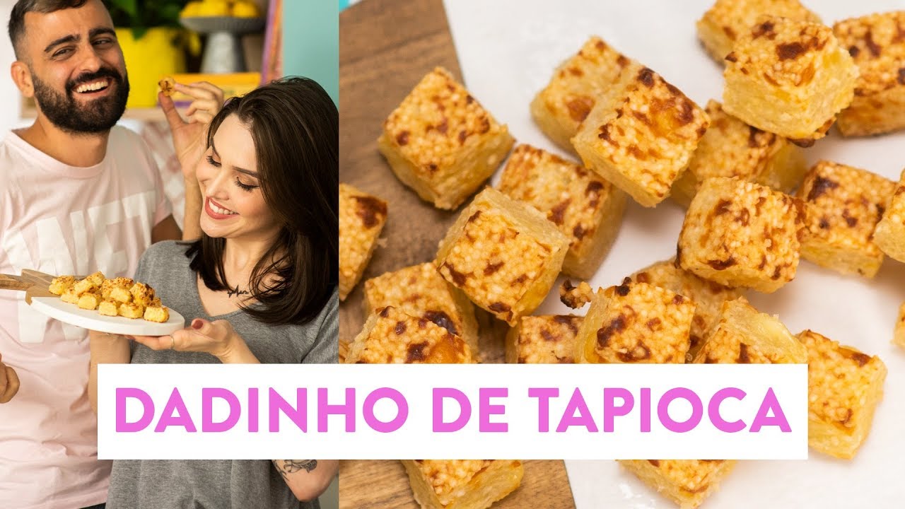 Como fazer dadinho de Tapioca | O Chef e a Chata
