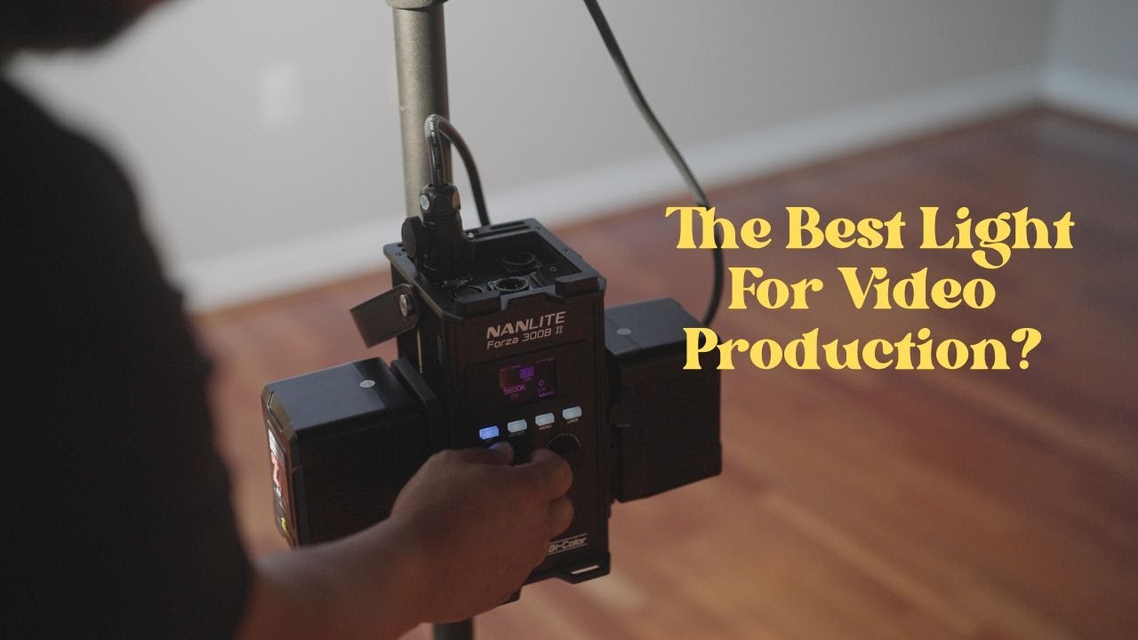 The Best Video Light For Video Production | Nanlite 300BII Review #nanlite