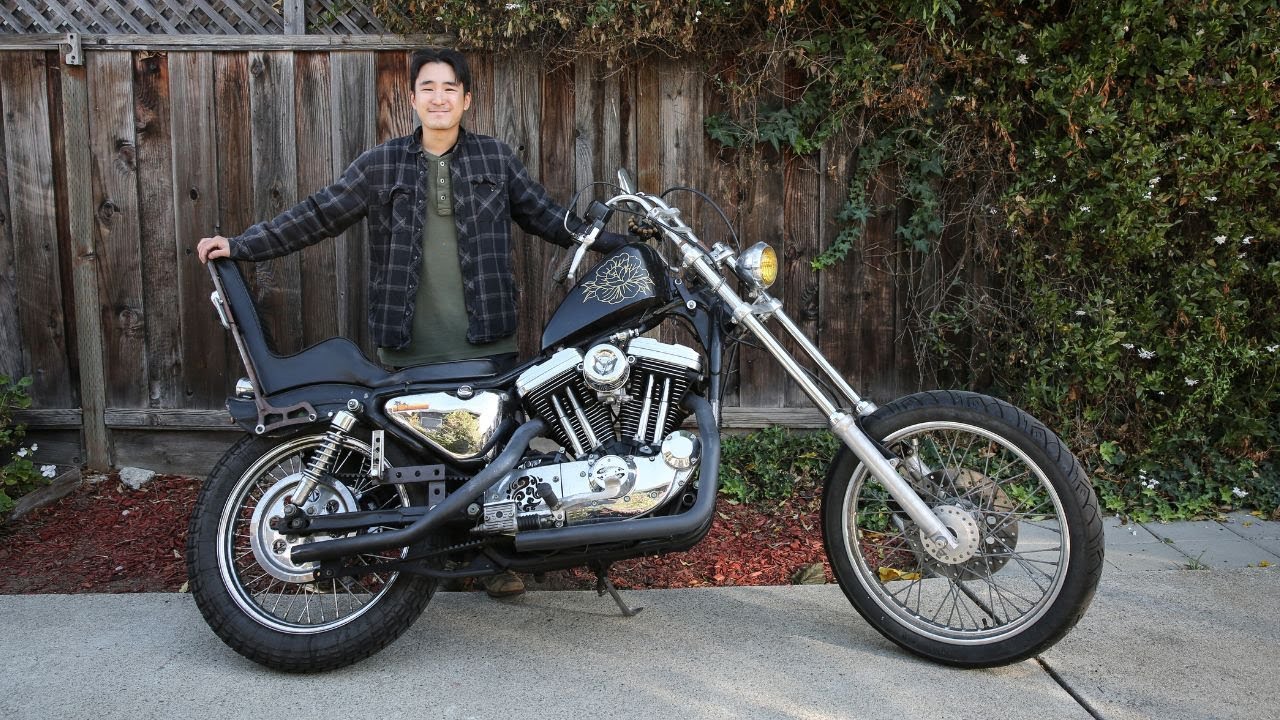 John Pei's 1999 Swingarm Sportster Chop