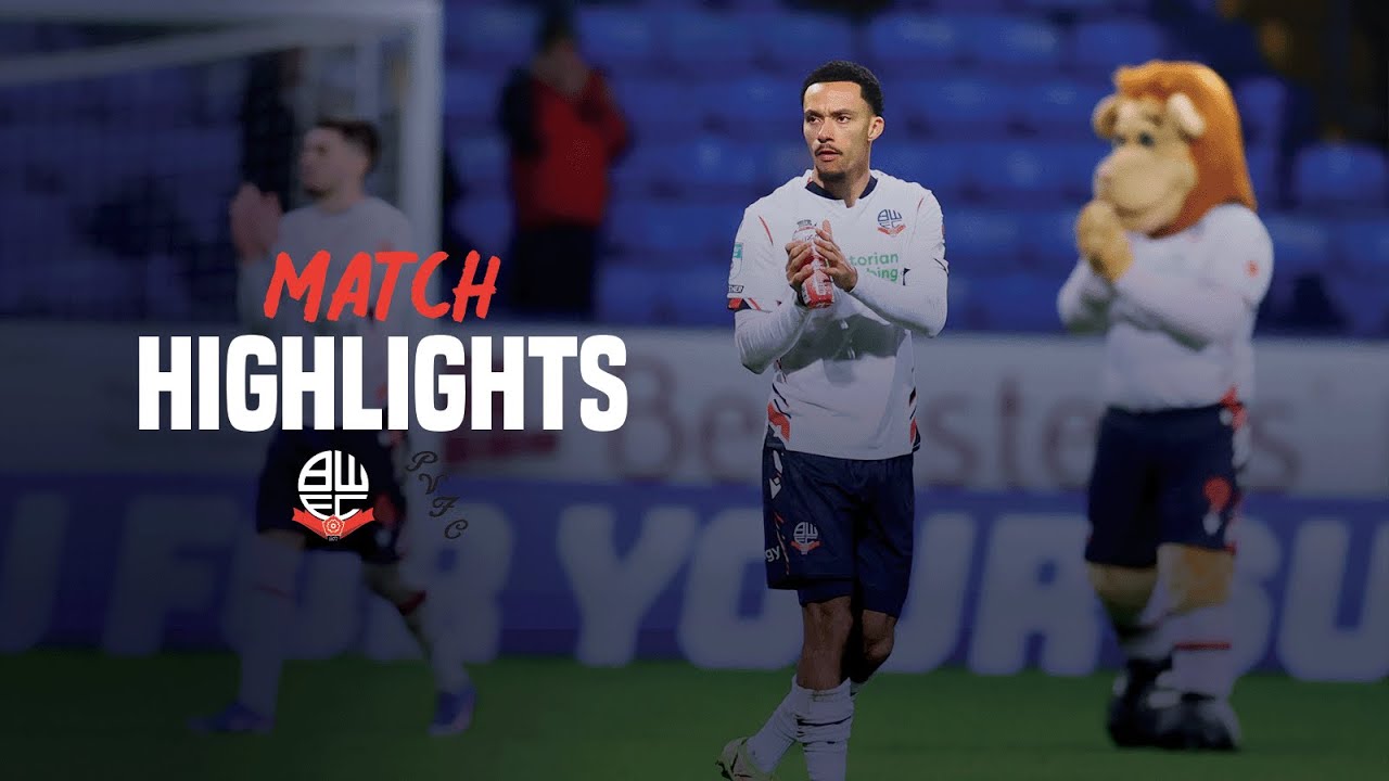 HIGHLIGHTS | Wanderers vs Port Vale