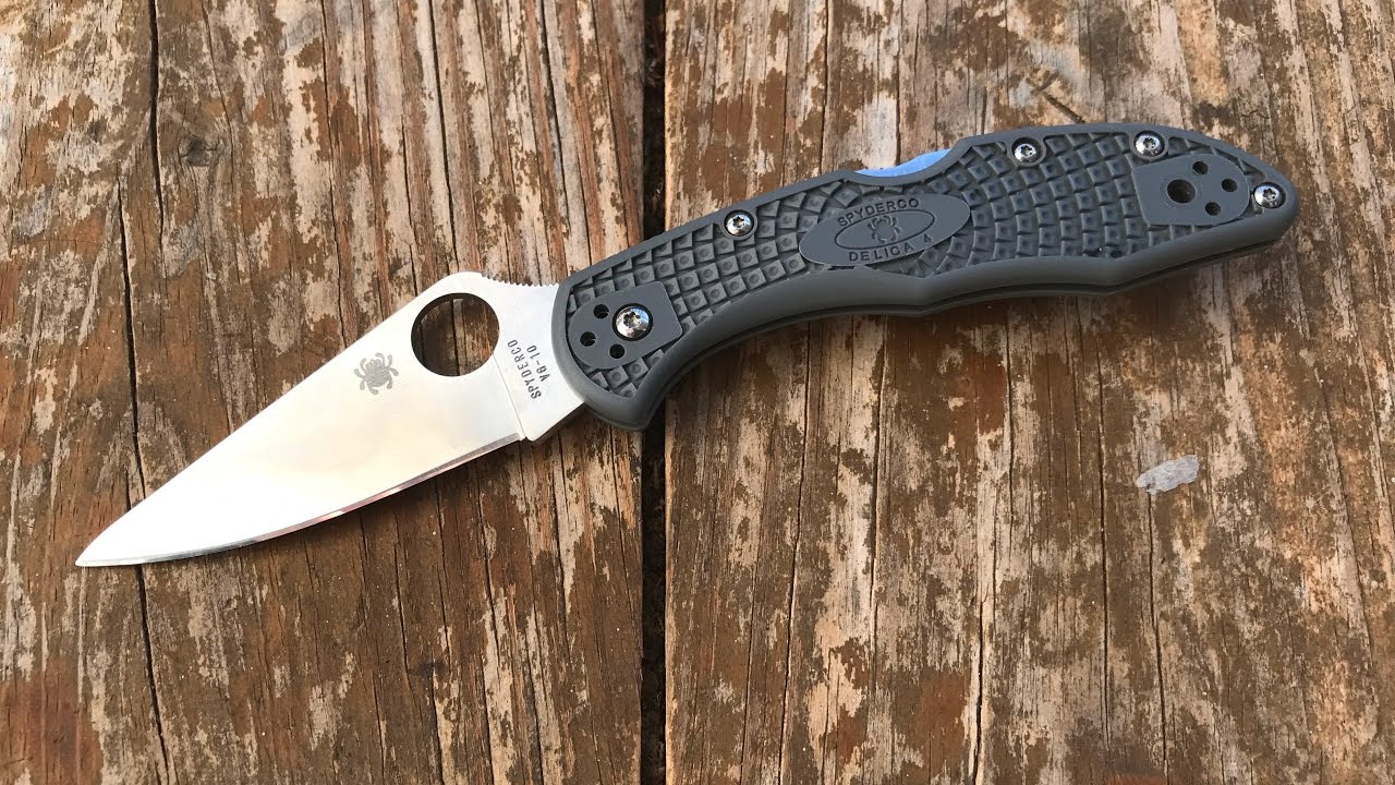 Карманный нож Spyderco Delica 4: полный обзор Ника Шабазза