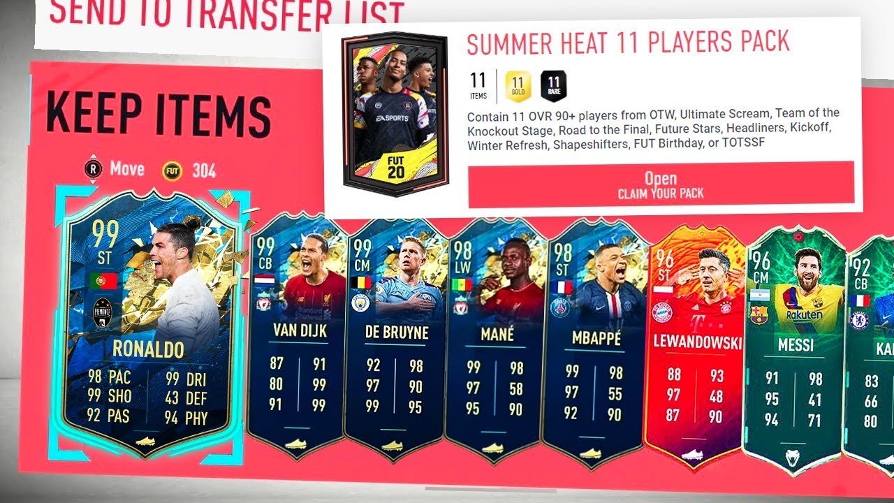 What do you get from a Guaranteed Ultimate Summer Heat Pack?