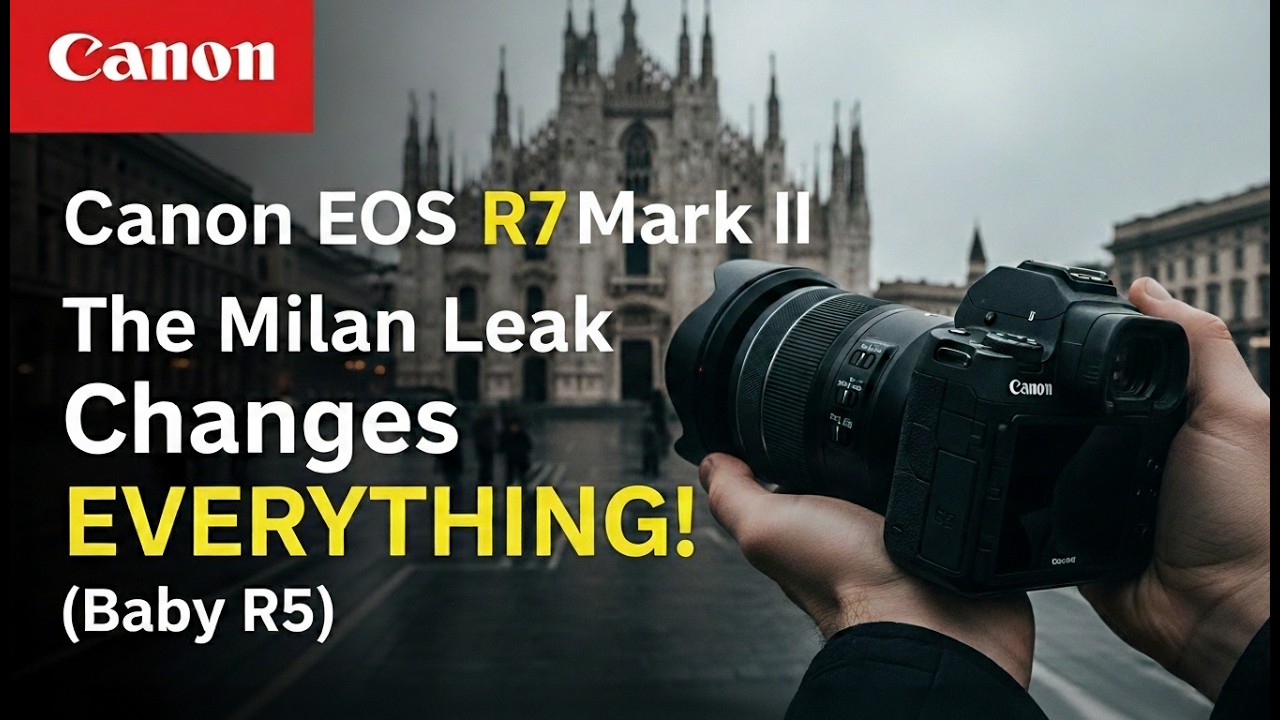 Canon EOS R7 Mark II: The Milan Leak Changes EVERYTHING! (Baby R5)