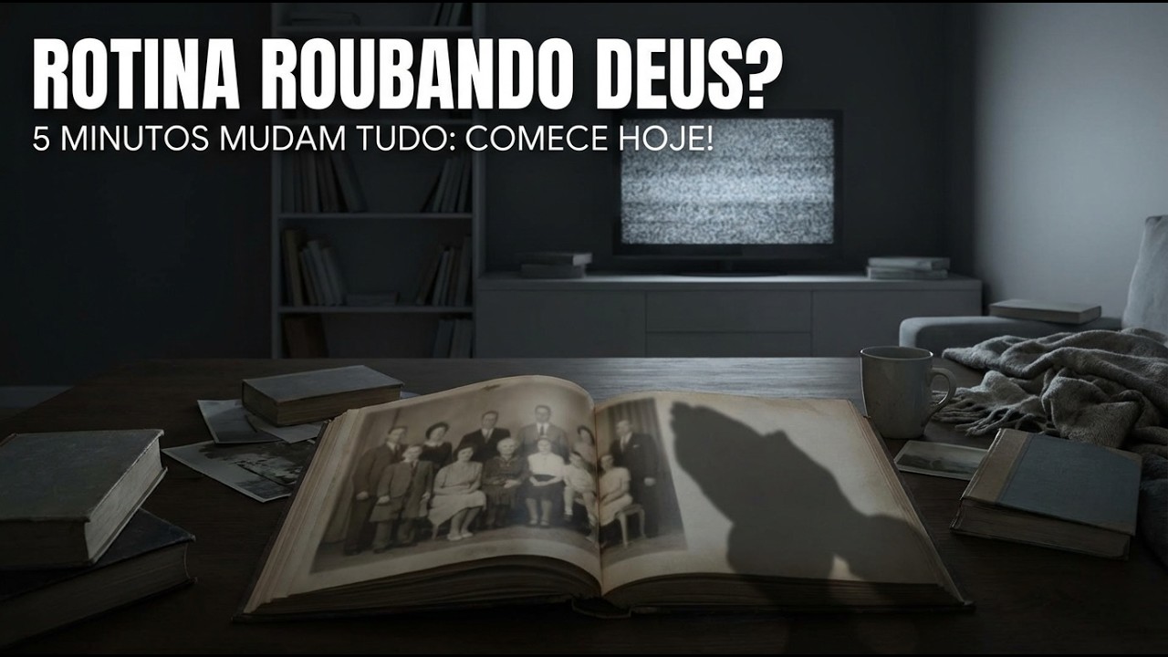 A rotina da sua casa está roubando a presença de Deus?
