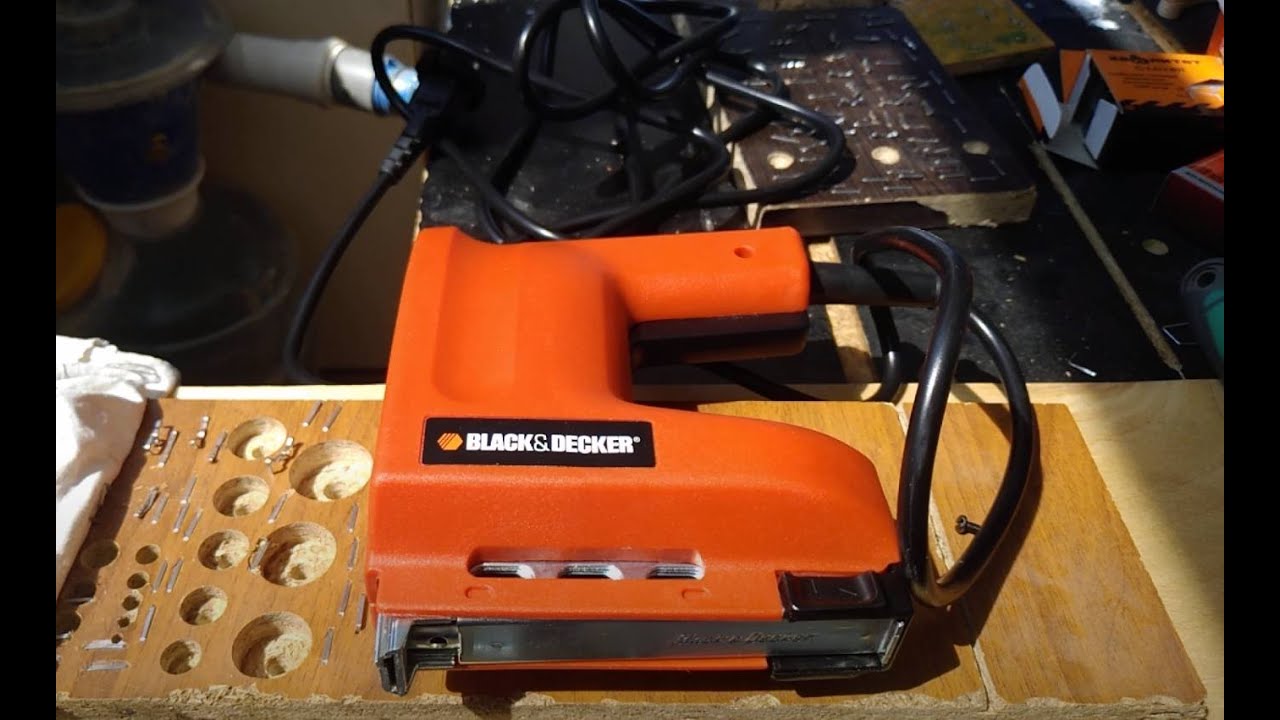 Степлер скобозабиватель Black & Decker KX418E не работал со скобами тип 140