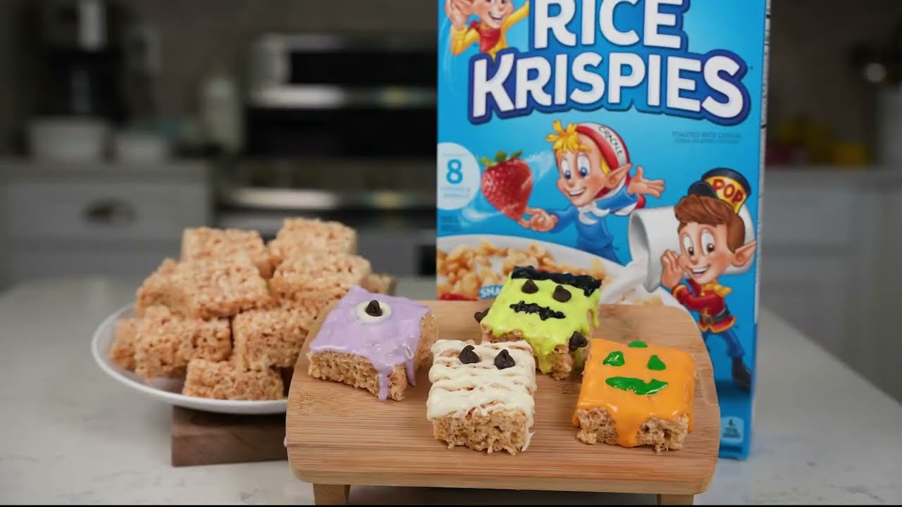 Halloween Rice Krispies Treats