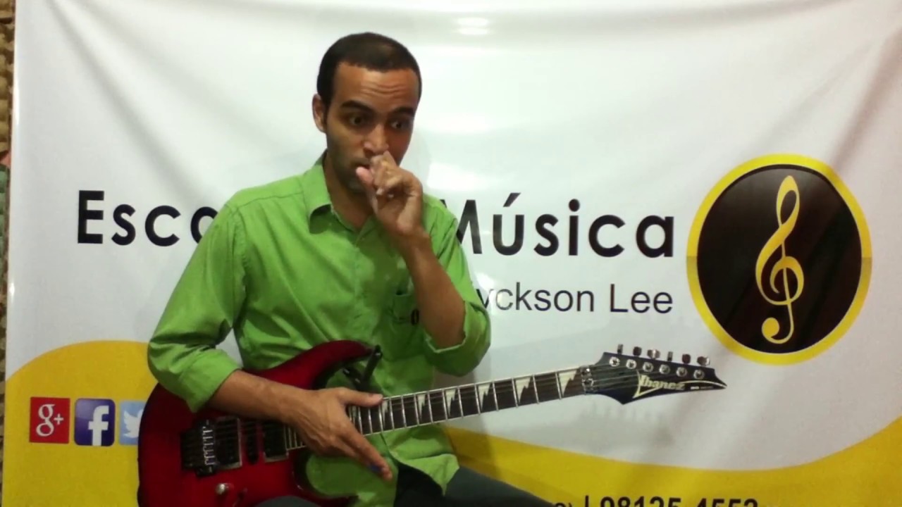 Aula de Guitarra - Padr&atilde;o em Tercina [Iniciante]