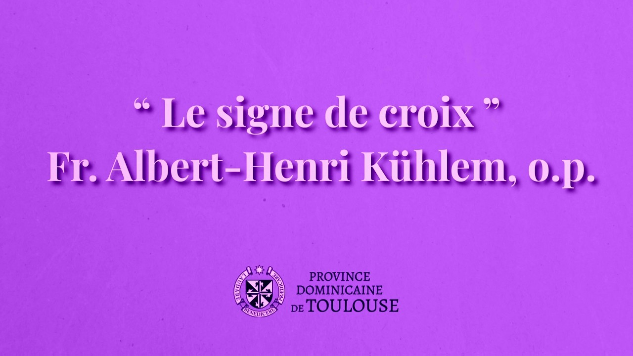 Quatrième conférence de Carême / 3ème Vendredi de Carême