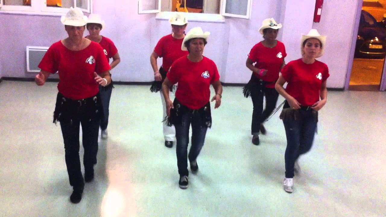 My first country line dance