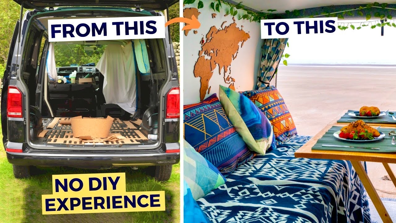 VAN BUILD from Start to Finish | 6 Months Self Conversion in 10 Minutes | VW Transporter T6