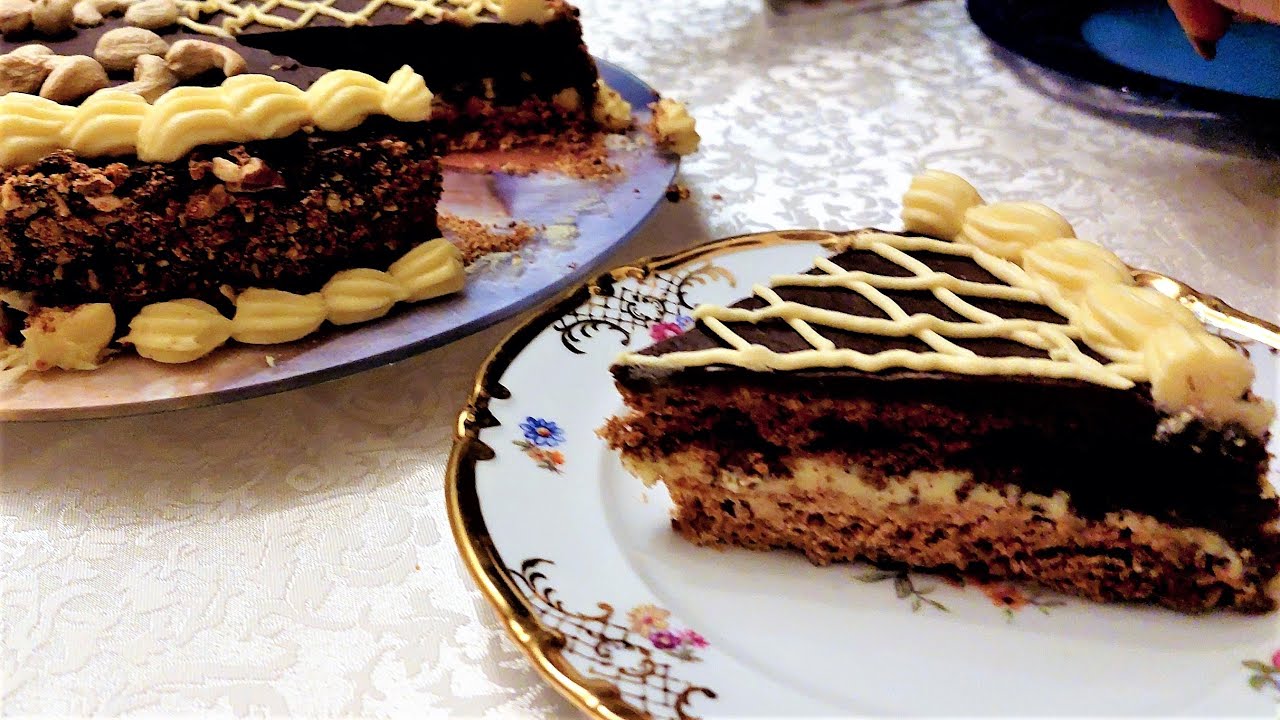 KİYEV TORTU -  BU TORTUN BU KADAR MƏŞHUR OLMAĞININ SƏBƏBİ. Dəqiq tarifində. Kyiv Meringue Cake.