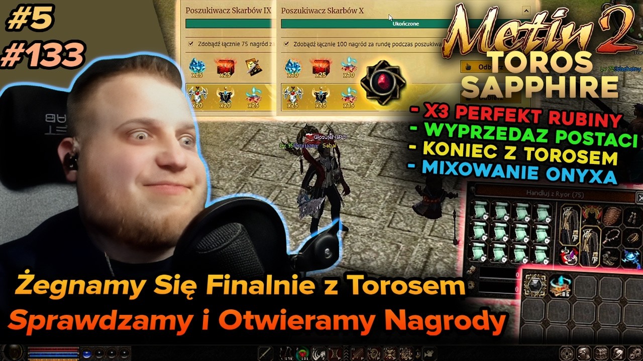 Sabal - Metin2 - Toros/Sapphire - Koniec z Goblinem i serwerem, wielkie otwieranie nagr&oacute;d - Dz.5, 34