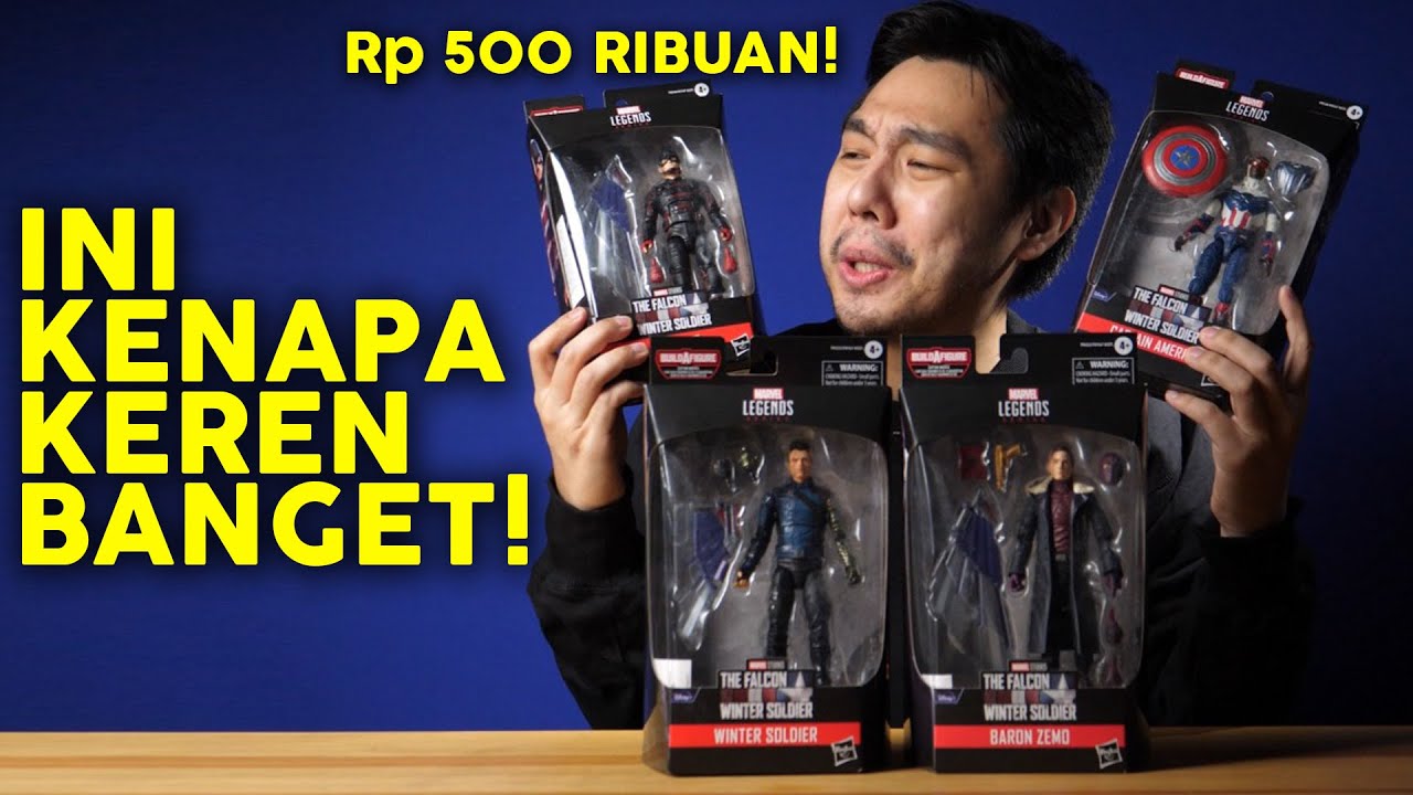 BORONG MAINAN THE FALCON AND THE WINTER SOLDIER 500 RIBUAN INI KEREN BANGET!
