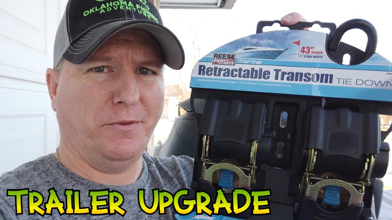 How To Install Reese Transom Ratcheting Tie Downs In Under Five Minutes!
