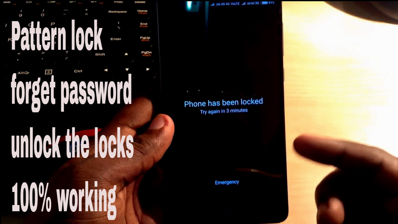 xiaomi redmi note 4 factory reset and forgot pattern lock
