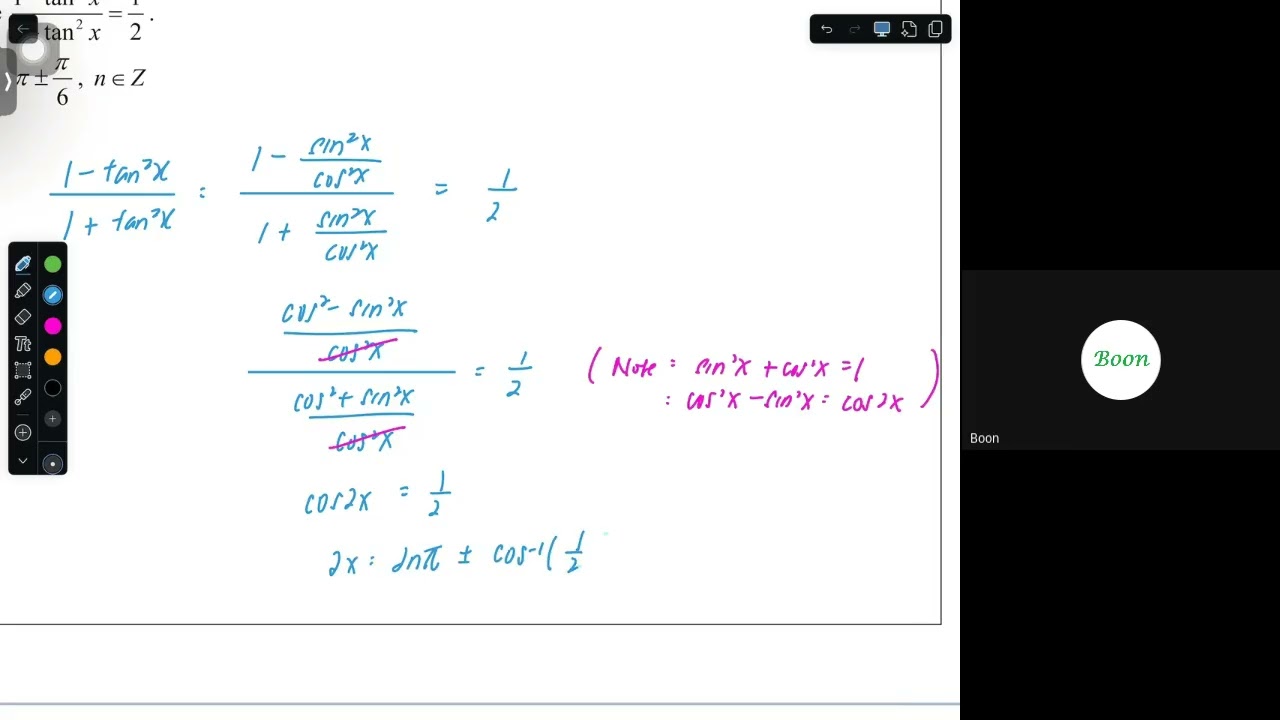 Senior Two AM 1st Mid Term Examination 2026 WE9 Trigonometric Functions and Identities
