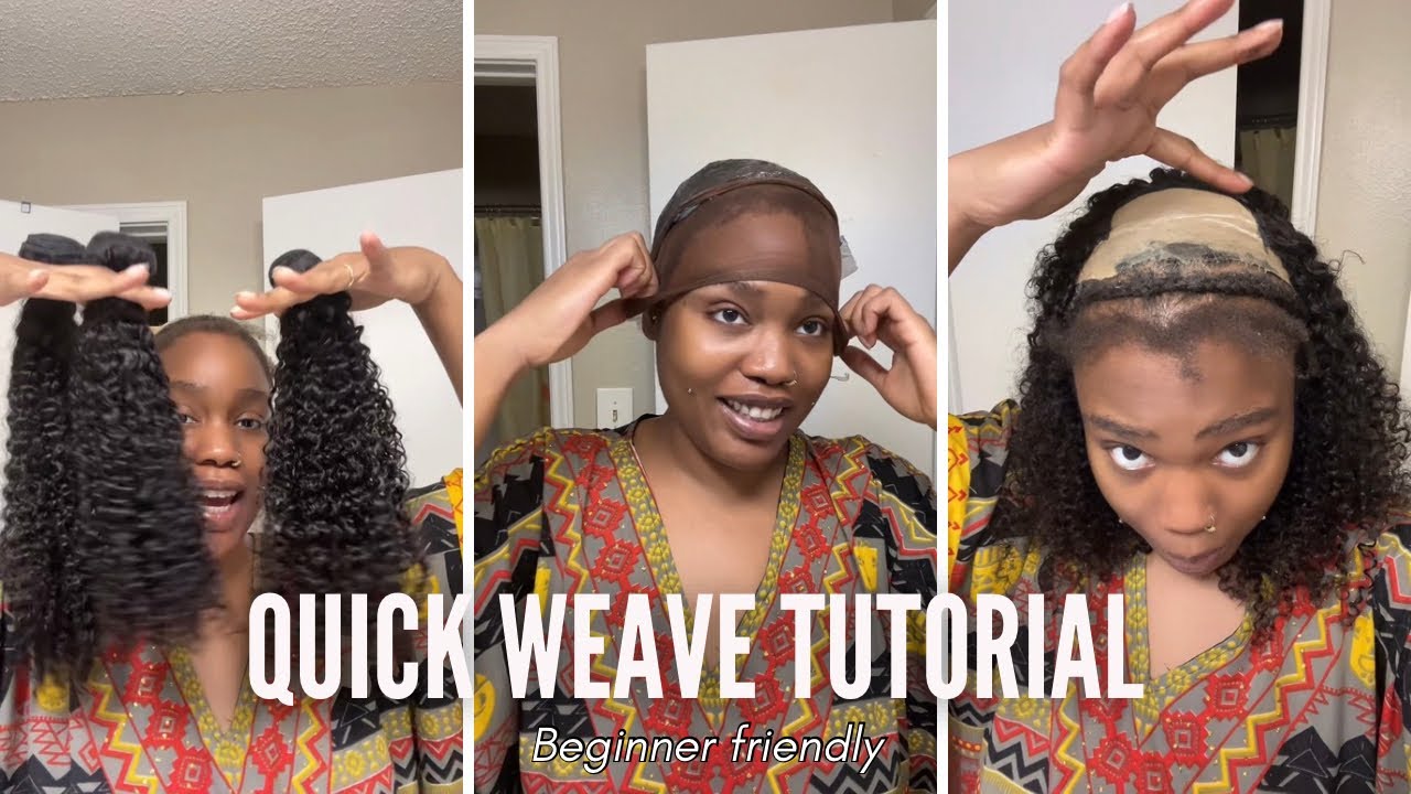 Quick Weave Tutorial | Beginner Friendly | Dyemond.Tha.Creator