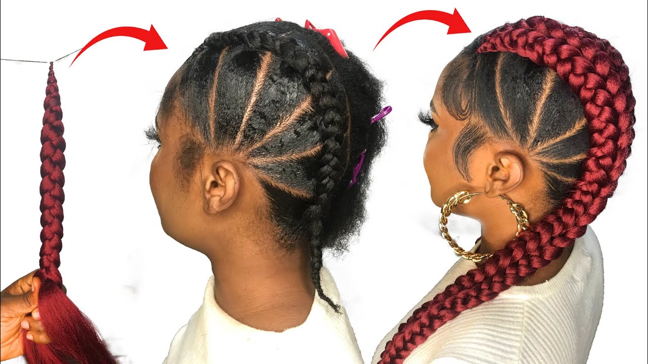 😱Can't Feed-in Braids?? Trying New Feed-in Method