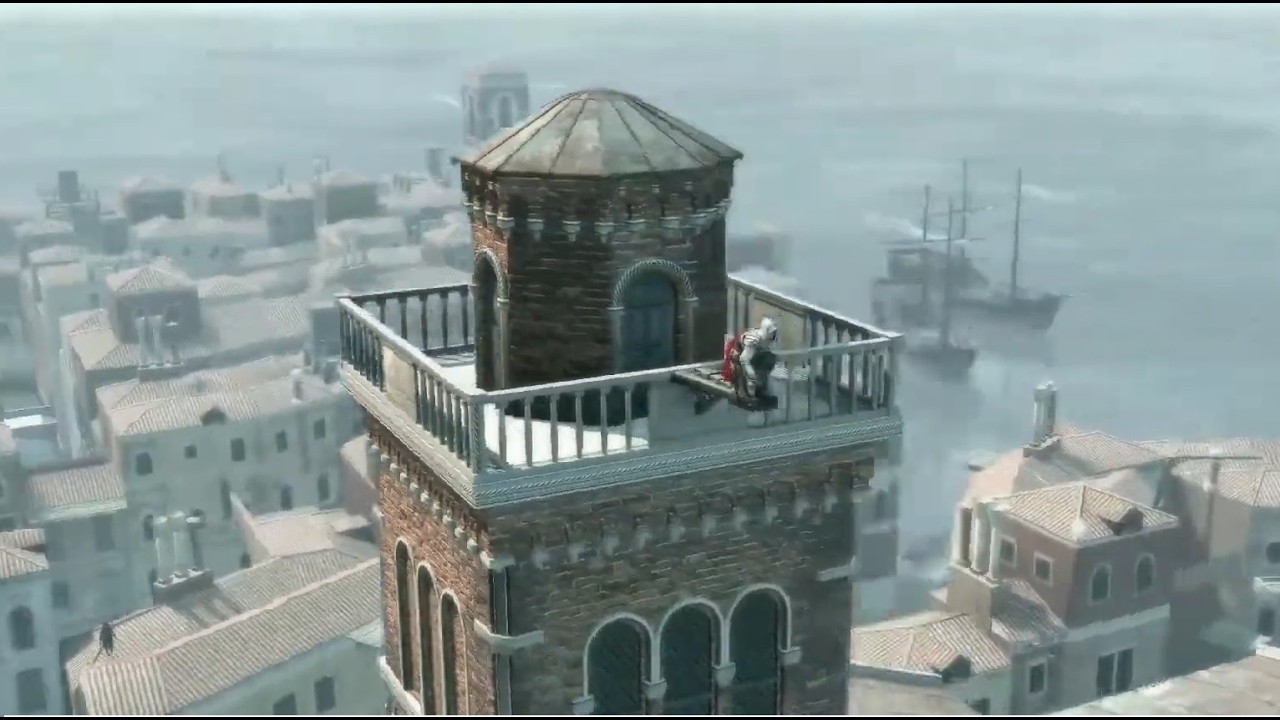 (mini granie) Assassin's Creed II cz.107 Punkt widokowy z podwójnym skokiem Wenecja - San Polo 44z73