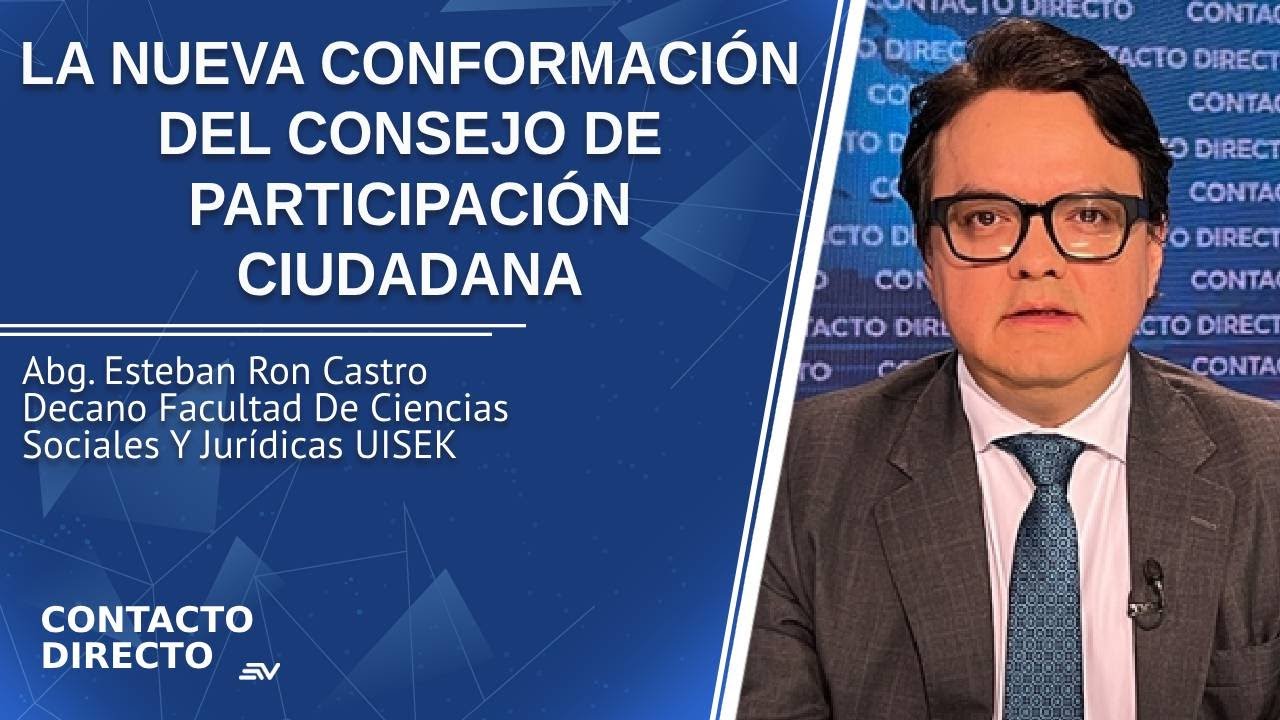 Entrevista con Esteban Ron Castro - Decano en la UISEK | Contacto Directo | Ecuavisa
