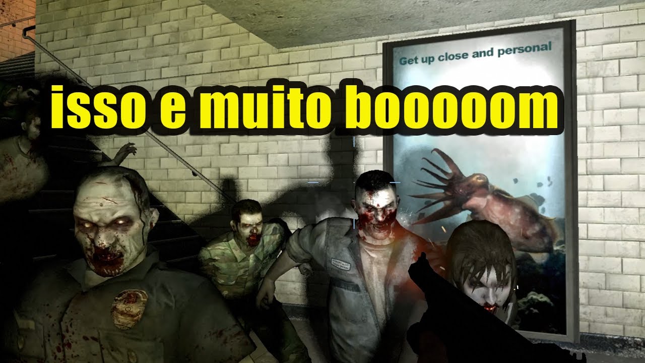 Left 4 dead - relembrando um clássico dos jogos de PC, quem viveu sabe como foi bom esse jogo