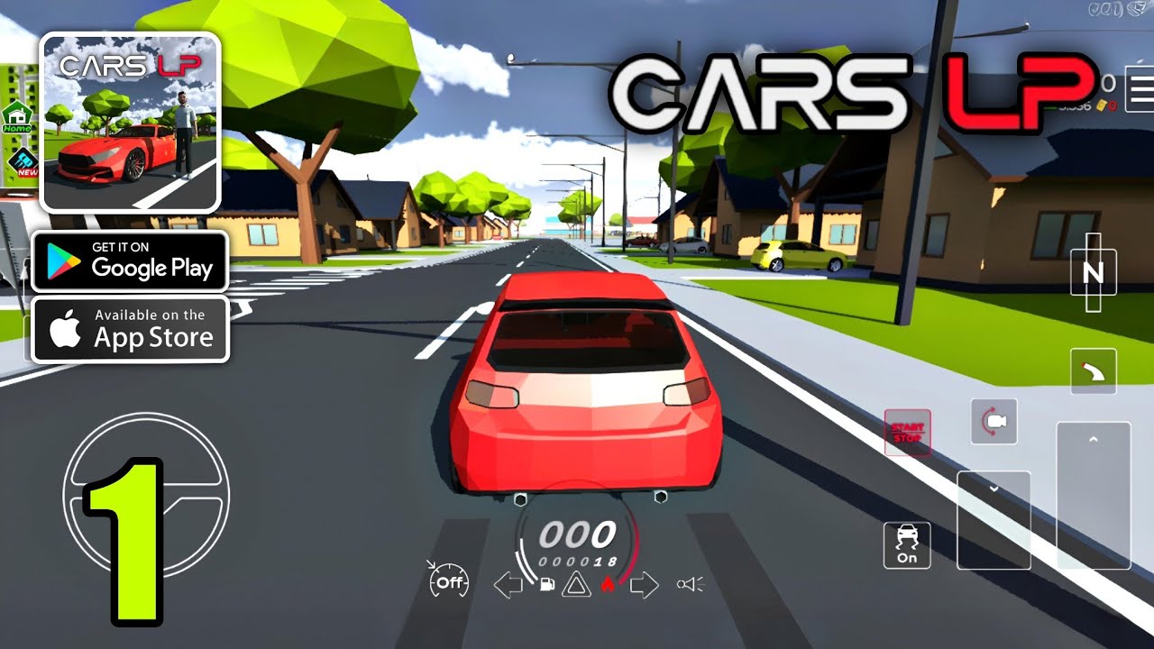 Cars LP - Extreme Car Driving Gameplay (Android, iOS)