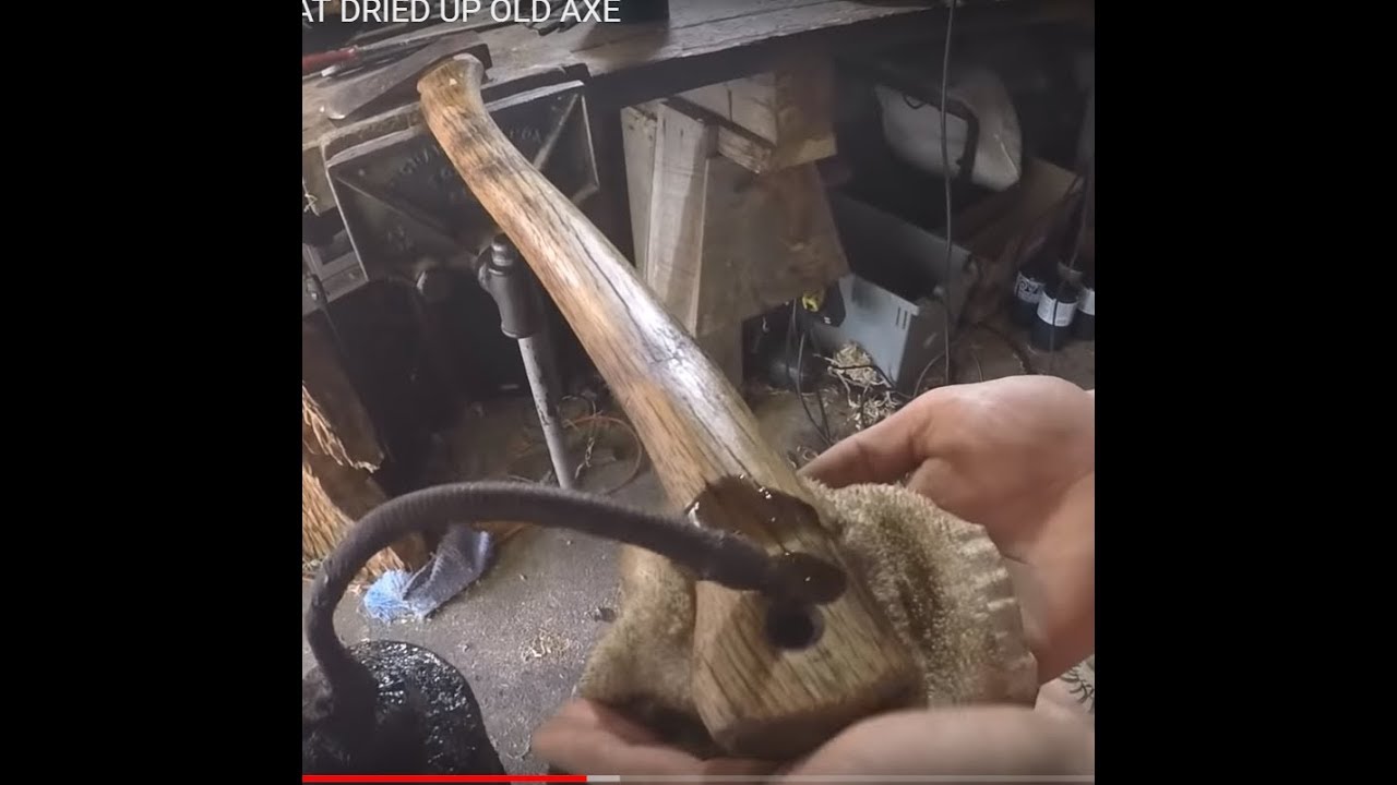 HOW TO RIVIVE THAT DRIED UP OLD AXE