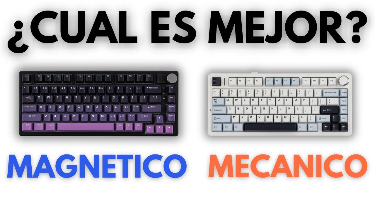 ¿Cual es el MEJOR teclado para GAMING ? ¿Mecanico o Magnetico?