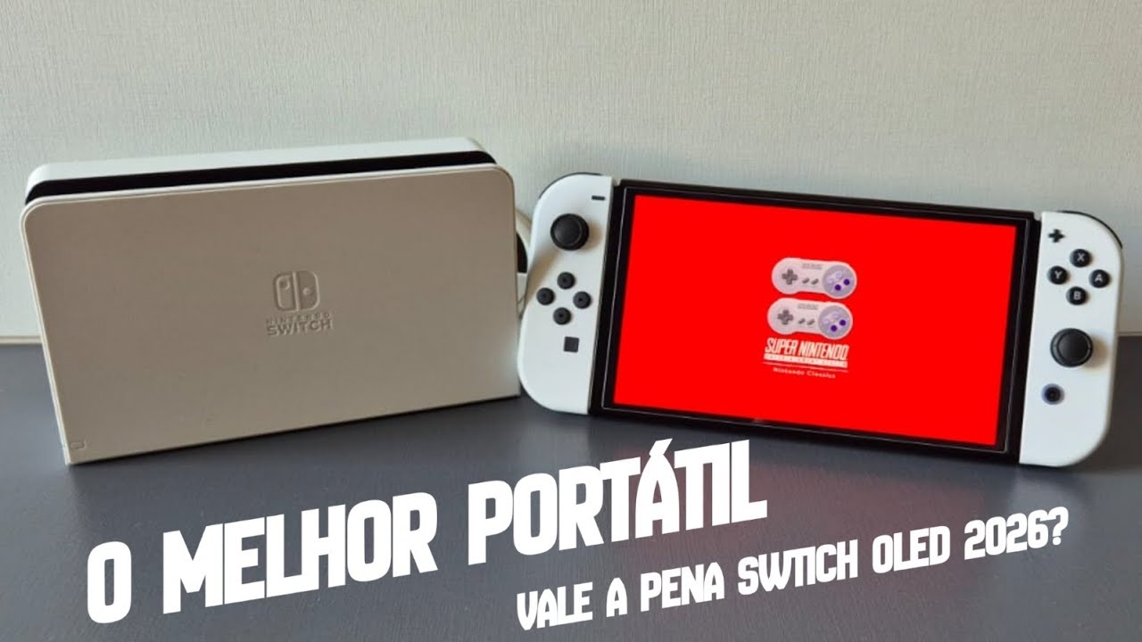 Jogando no Nintendo Switch OLED em 2026 - Ainda vale a pena? #pov #nintendo