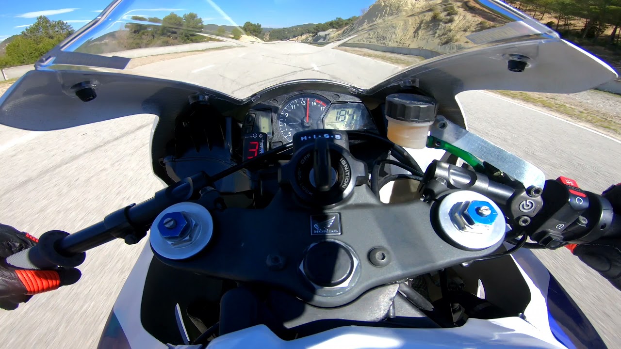 CASTELLOLI  CBR 600 RR ONBOARD (RITMO MEDIO 2.06)21/03/2021