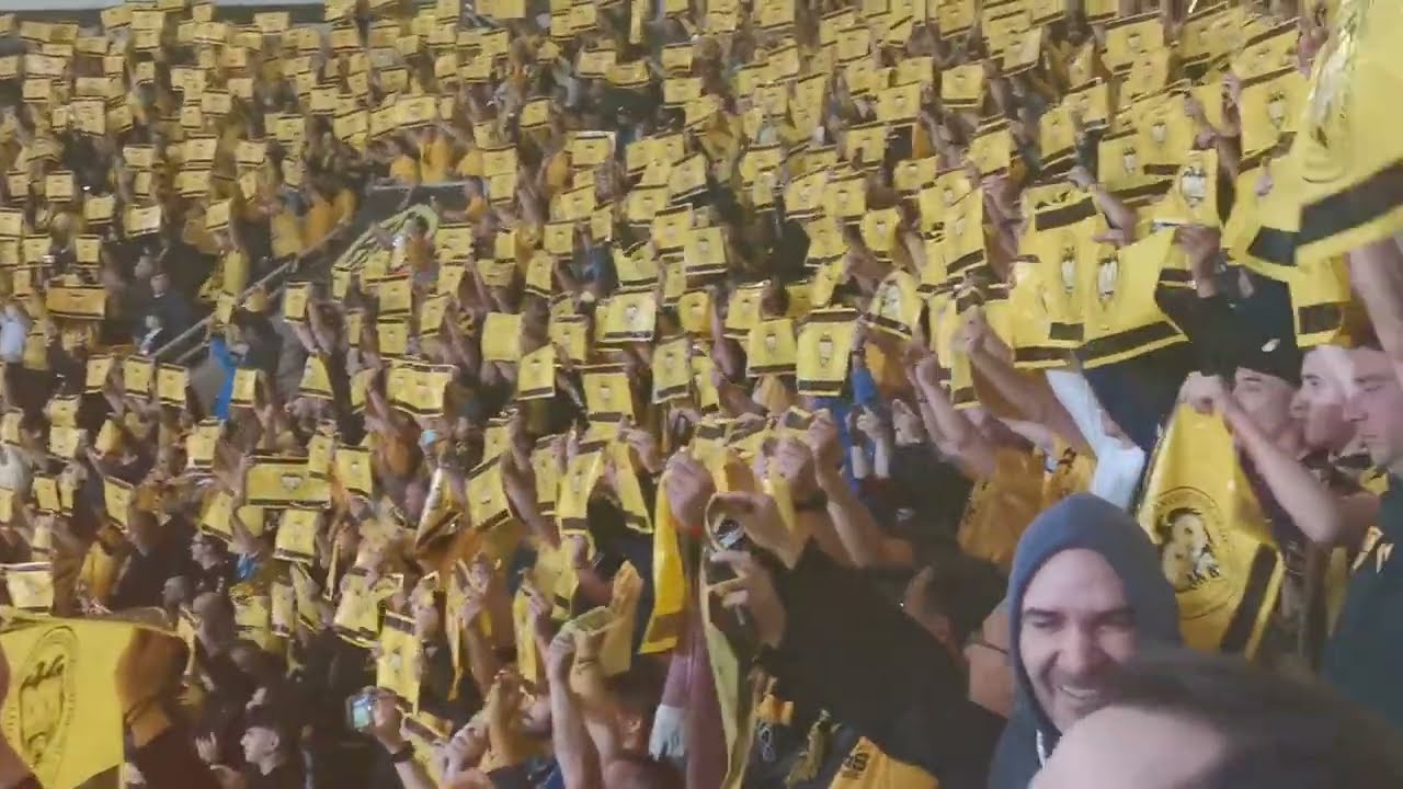 ΑΕΚ-GAY 1-0 - PLAY OFF - ΕΙΣΟΔΟΣ ΟΜΑΔΩΝ & COREO @ OPAP ARENA - 31/03/2024