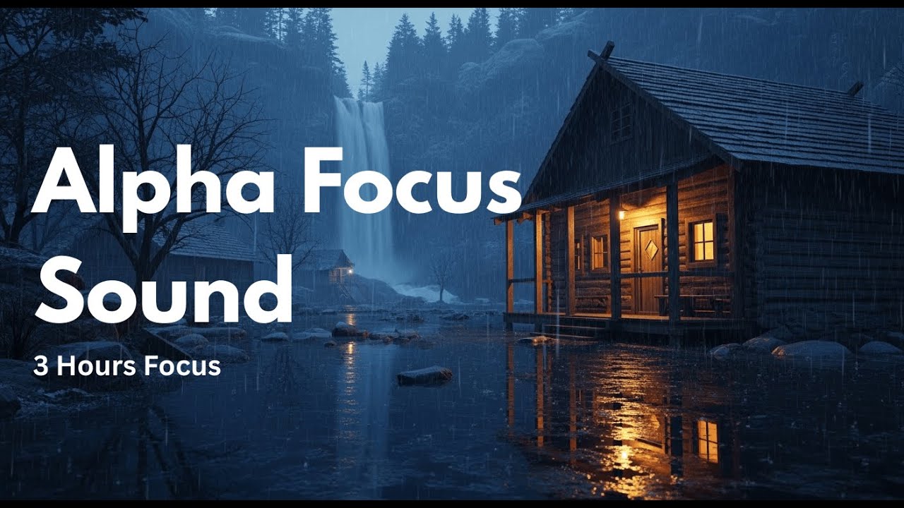 Listen Once Before Work | Alpha Focus Sound | Overthinking Relief | Calm & Clear Mind