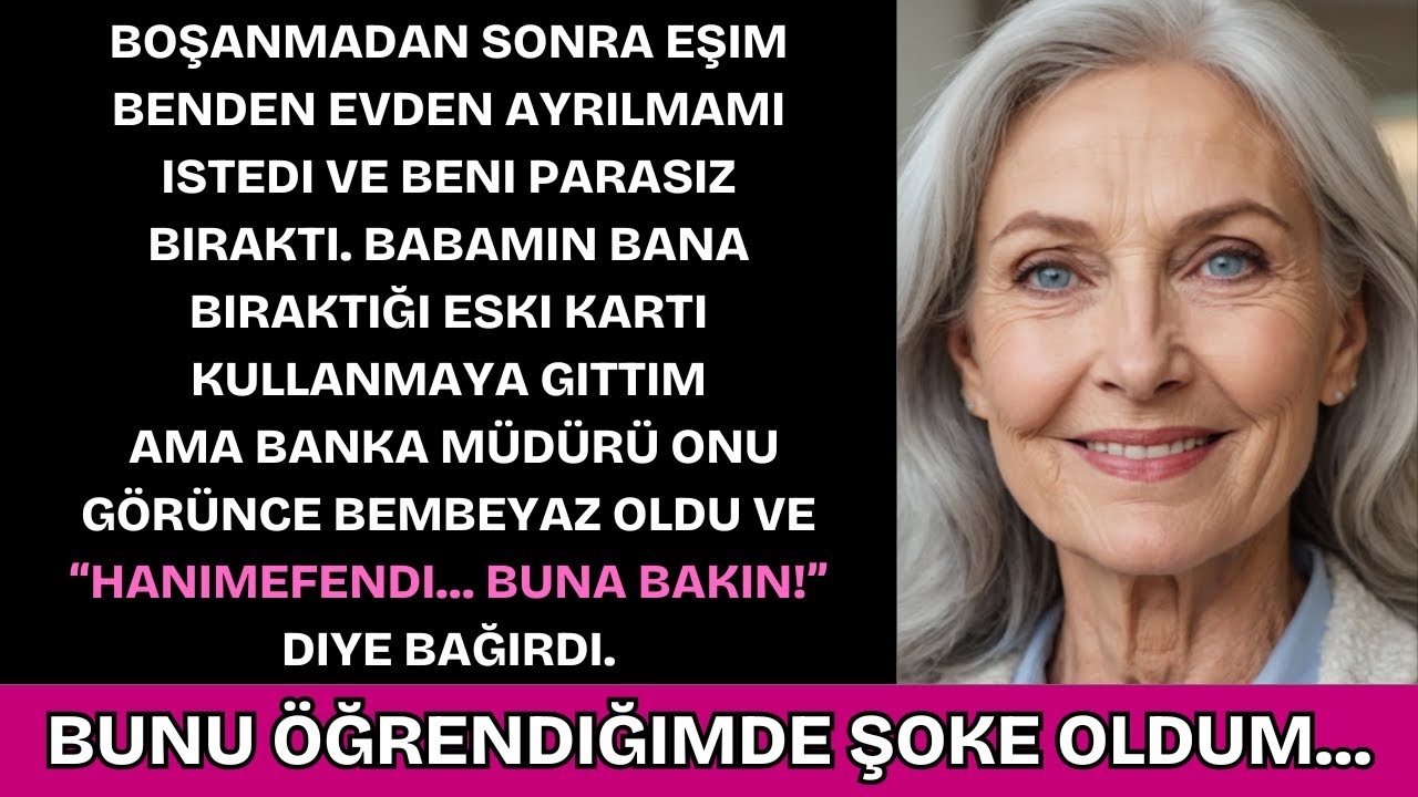 Kocam Beni Attı, Babamın Eski Kartını Kullandım Ve Müdür “Hızlı!” Diye Bağırdı