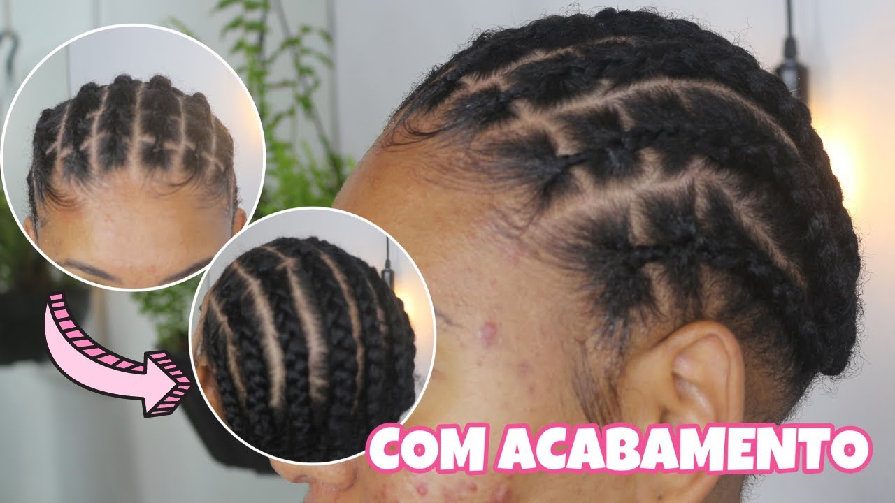 Repartição com Disfarce para Crochet Braids | TUTORIAL