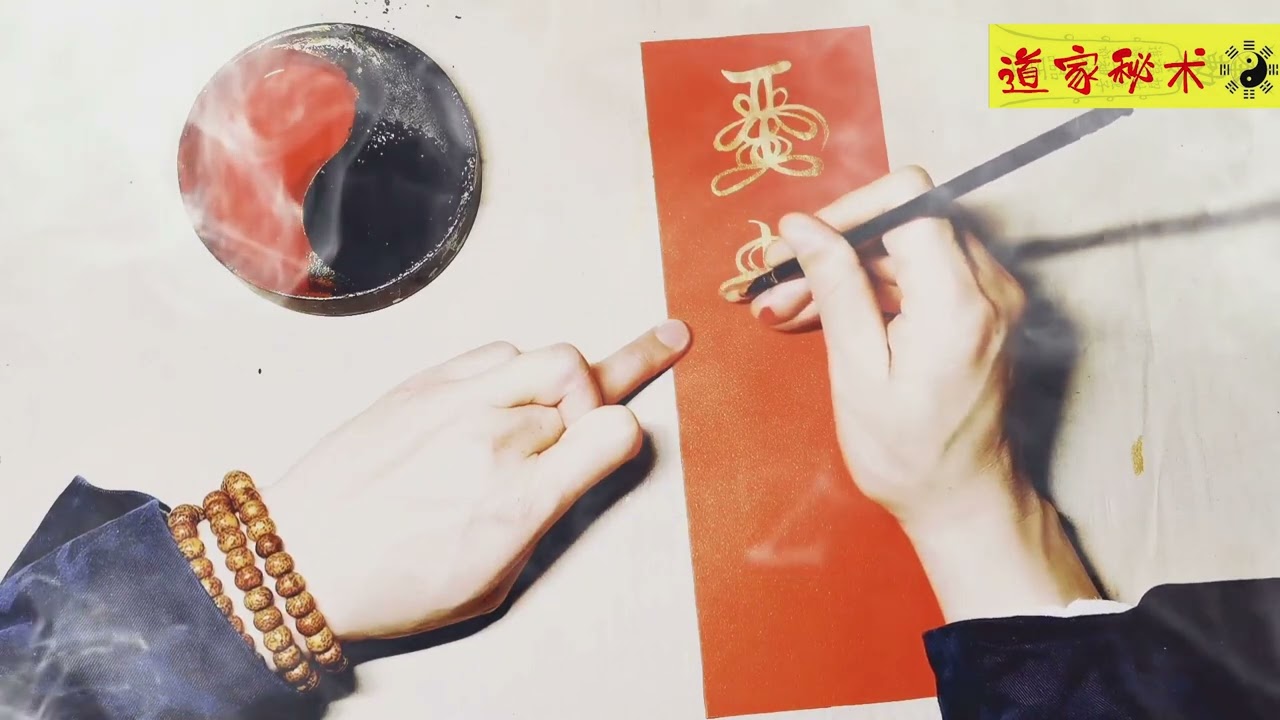 给缘主画符&mdash;&mdash;道家开光灵符