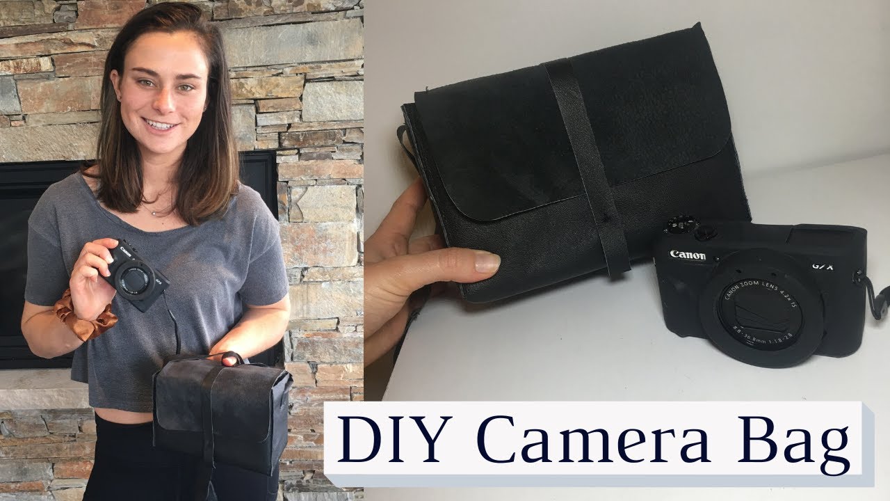 DIY Canon g7x Camera Bag from cardboard