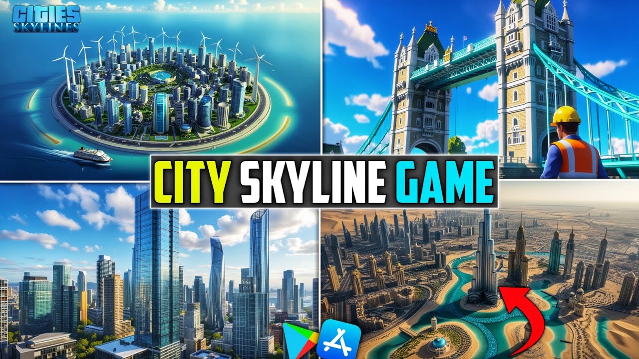 TOP 5 NEW CITIES SKYLINES 2 LIKE GAME FOR ANDROID IOS | BEST CITY SKYLINE GAME 2025